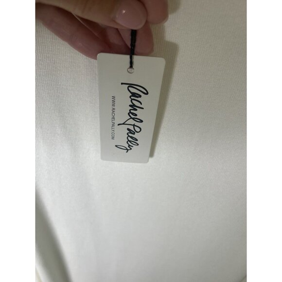 Rachel Pally Luxe Rib Ivory Capsule Stretch Dress Womens Size S NEW W/TAGS - Picture 8 of 10